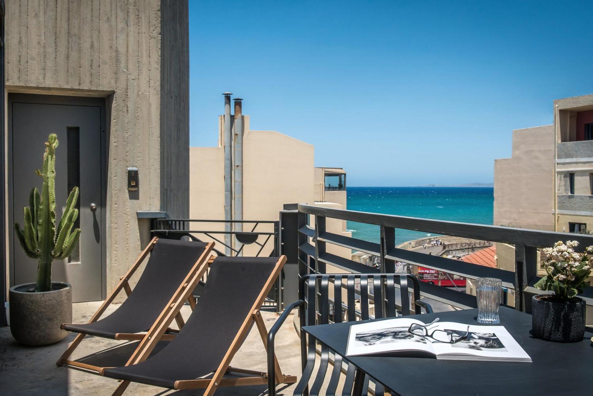 The Blossom Loft - City Center Apartment With Balcony Sea View Heraclión Exterior foto